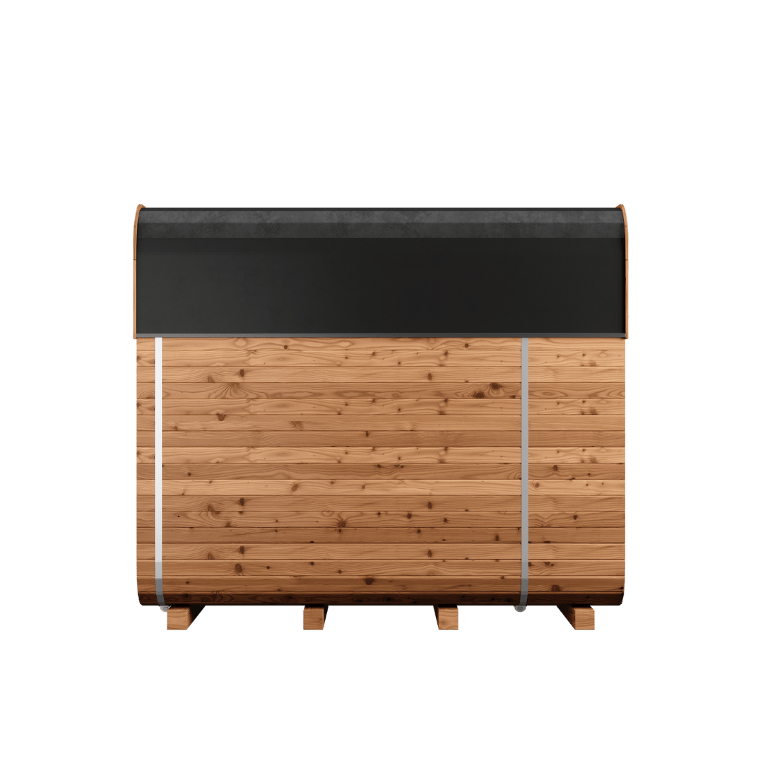 Natural Square Sauna #40 | 6 Person