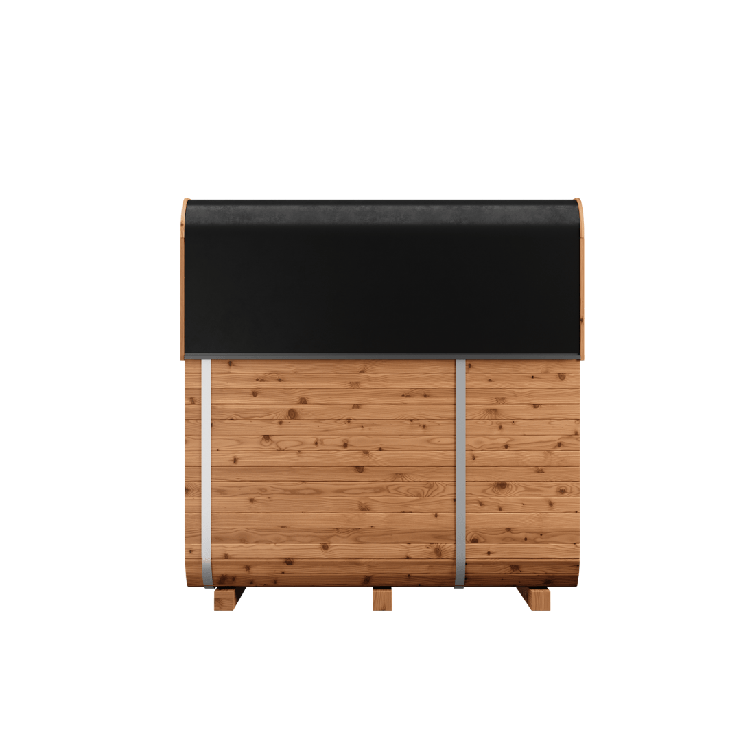 Natural Square Sauna #42 | 4 Person (Window)