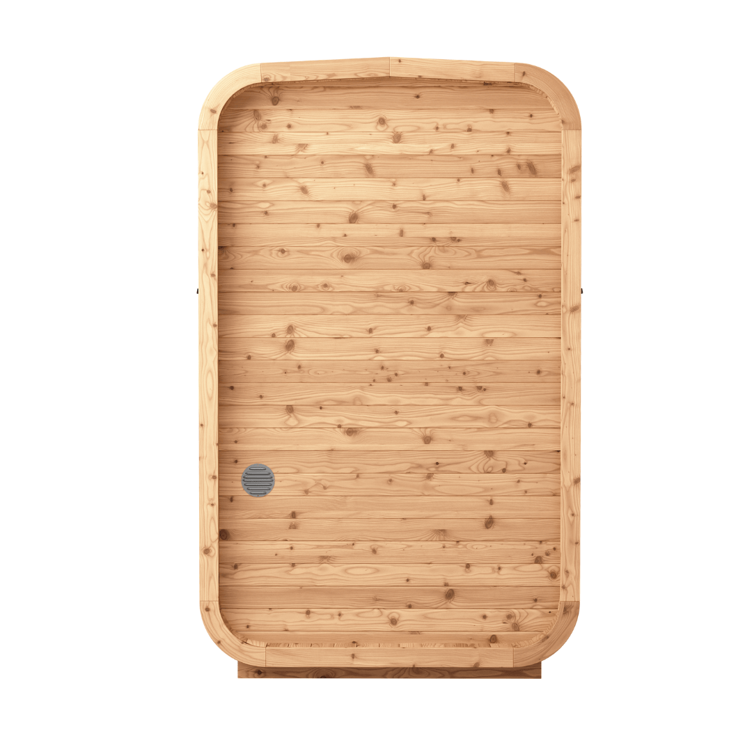 Natural Square Sauna #45 | 2 Person Sauna