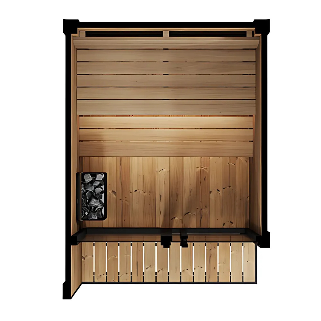 Garden Series Model GL4 | 4 Person Outdoor Sauna