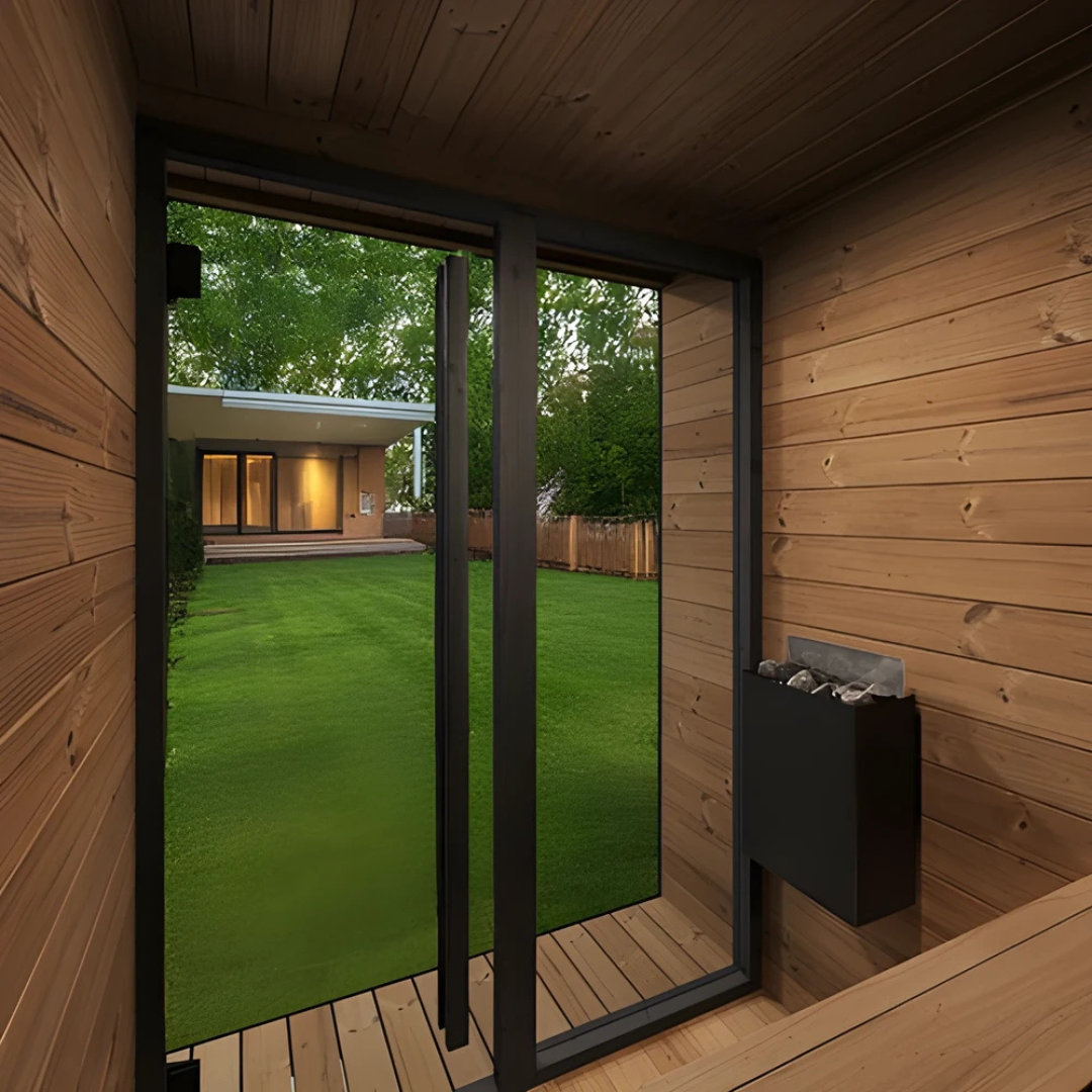 Garden Series Model GL4 | 4 Person Outdoor Sauna