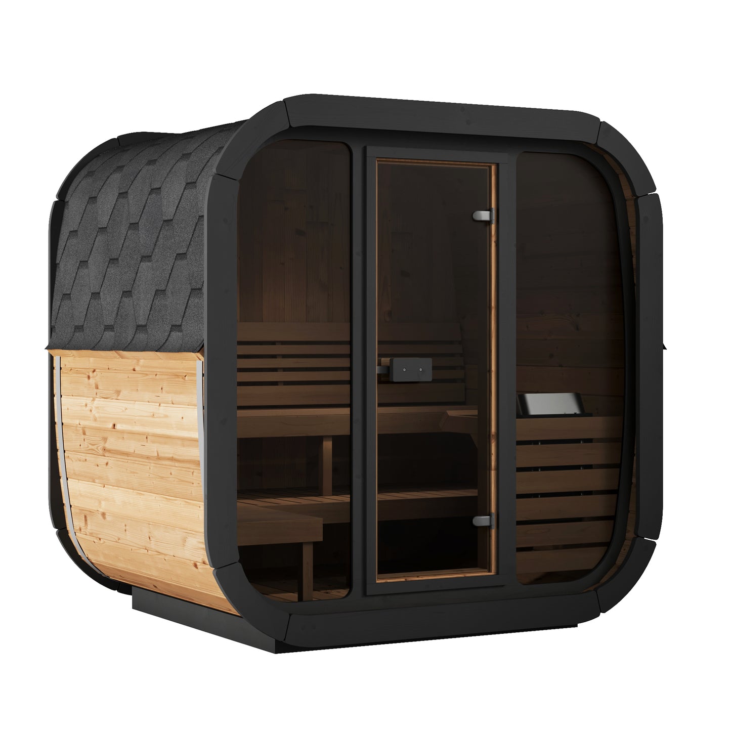 Cube-Series Model CL5G | 4 Person Cube Sauna