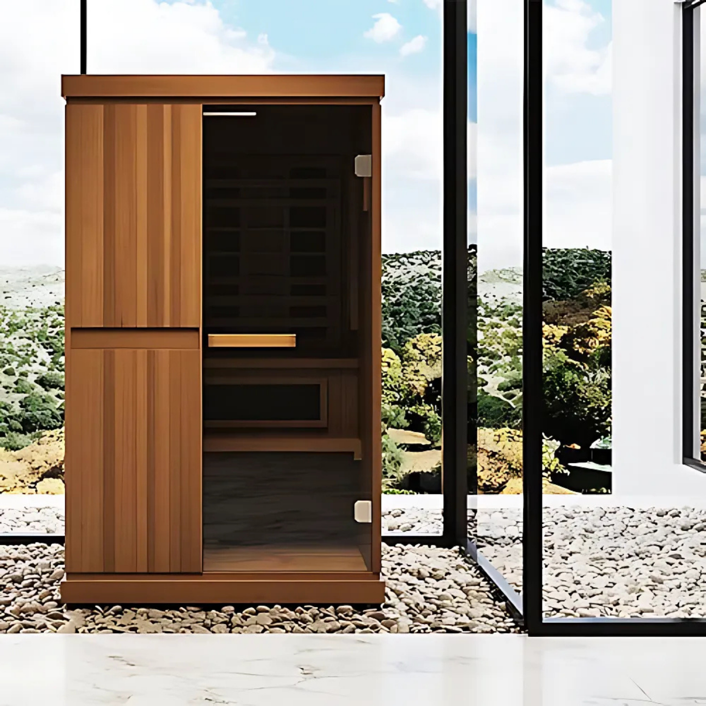 FD-4 Trinity Infrared + Steam Sauna