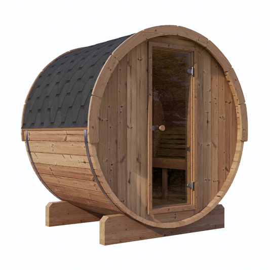 Ergo-Series Model E6 | 3 Person Barrel Sauna