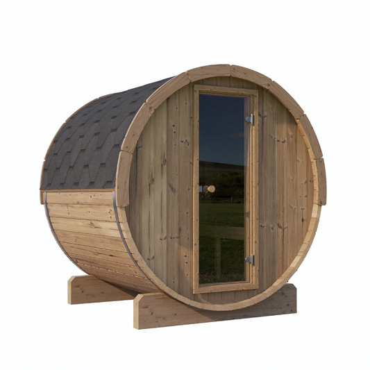 Ergo-Series Model E7 | 4 Person Barrel Sauna