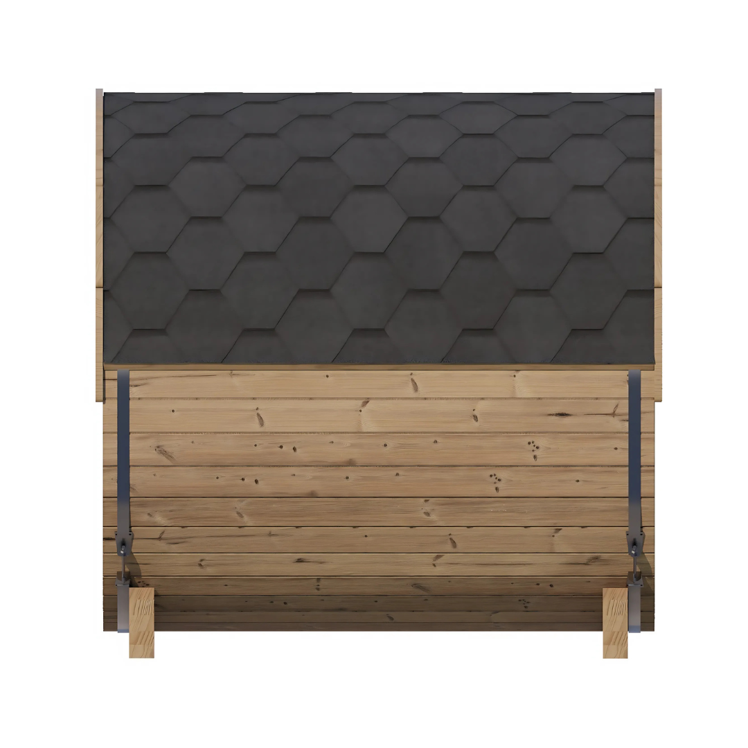 Ergo-Series Model E7G | 4 Person Barrel Sauna