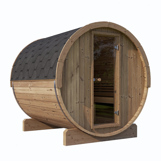 Ergo-Series Model E8 | 6 Person Barrel Sauna