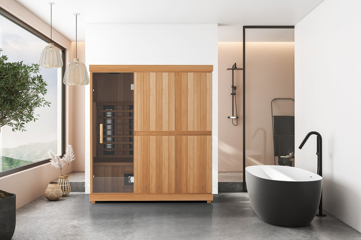 FD-3 | 4-Person Full-Spectrum Infrared Sauna