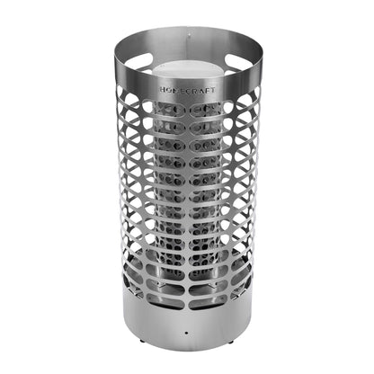 Homecraft Apex Mini perforated stainless steel tower with full stone load
