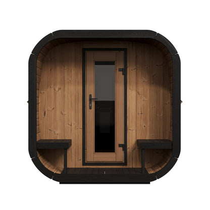SaunaLife Model CL12GCP, 8 Person Cube Sauna Suite, view 3