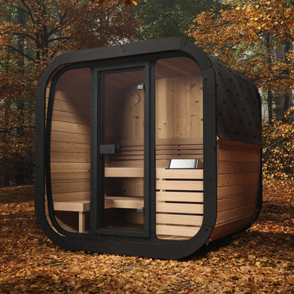 SaunaLife Model CL5G, 4 Person Cube Sauna, view 4