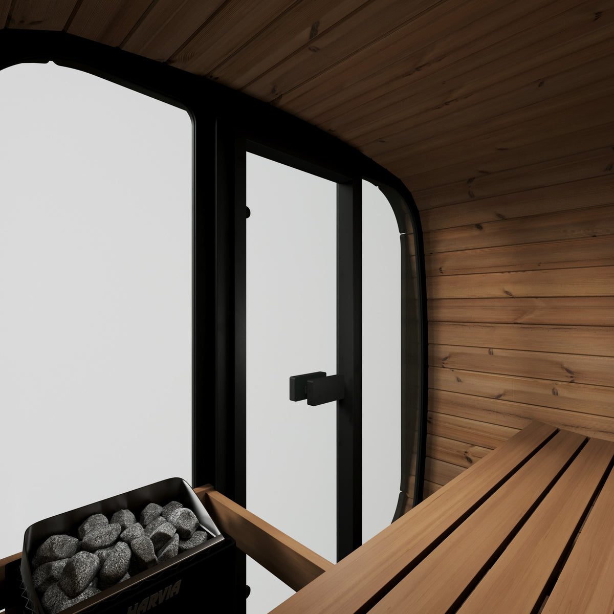 SaunaLife Model CL4G, 3 Person Cube Sauna, view 6