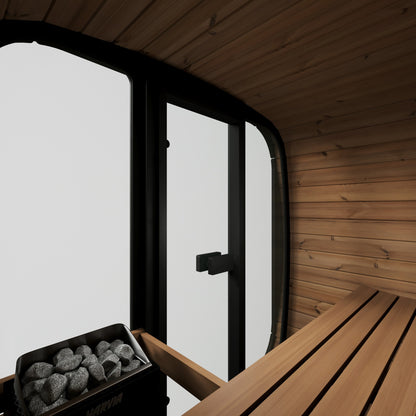 SaunaLife Model CL4G, 3 Person Cube Sauna, view 6