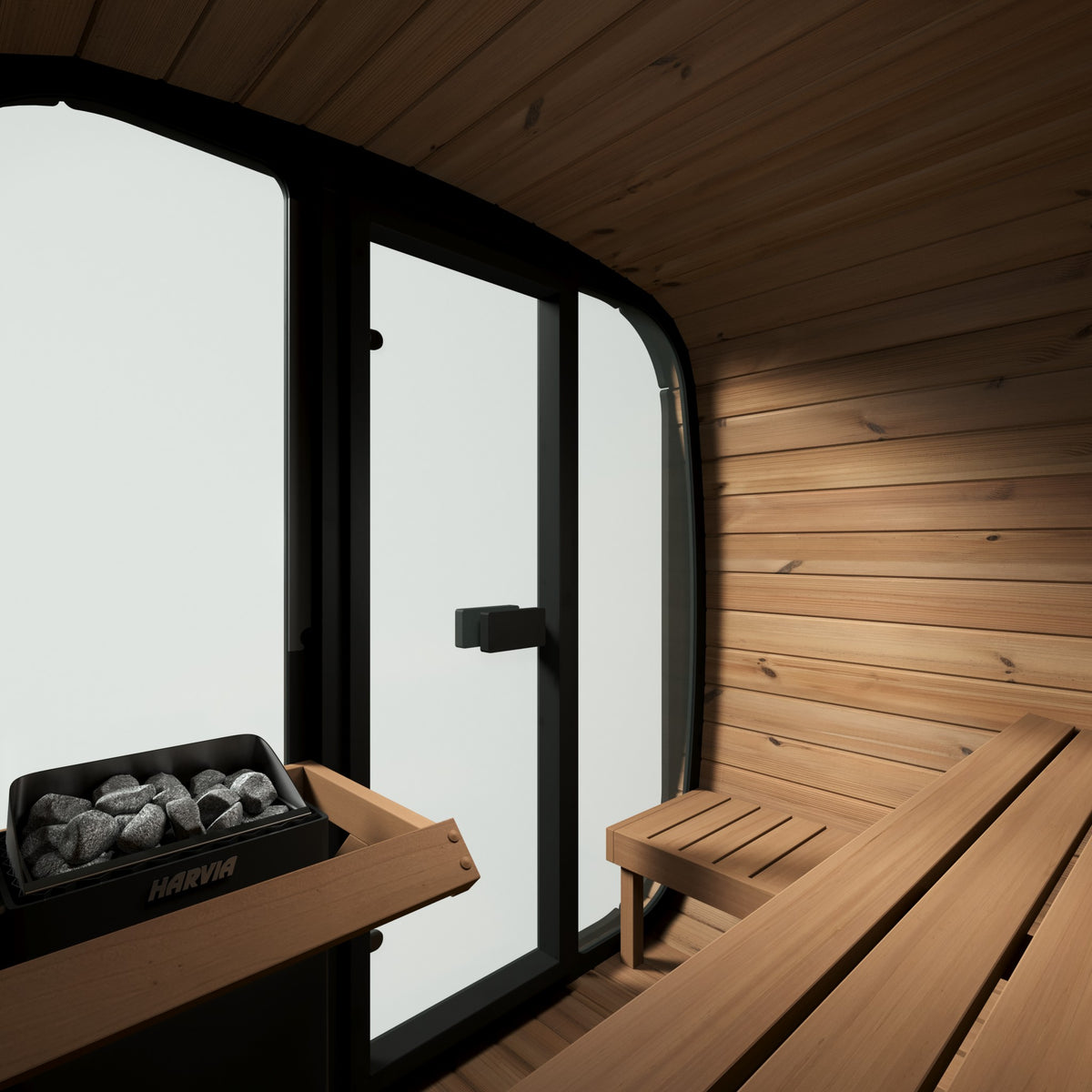 SaunaLife Model CL5G, 4 Person Cube Sauna, view 6