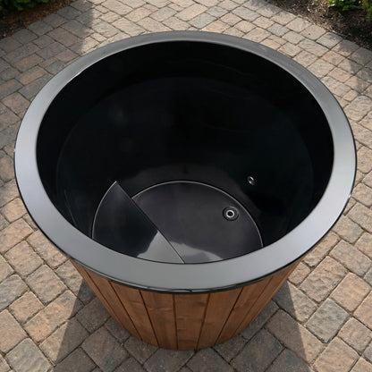 SaunaLife Model S1C, 1 Person Immersion Tub + Chiller/Heater (natural finish), view 7