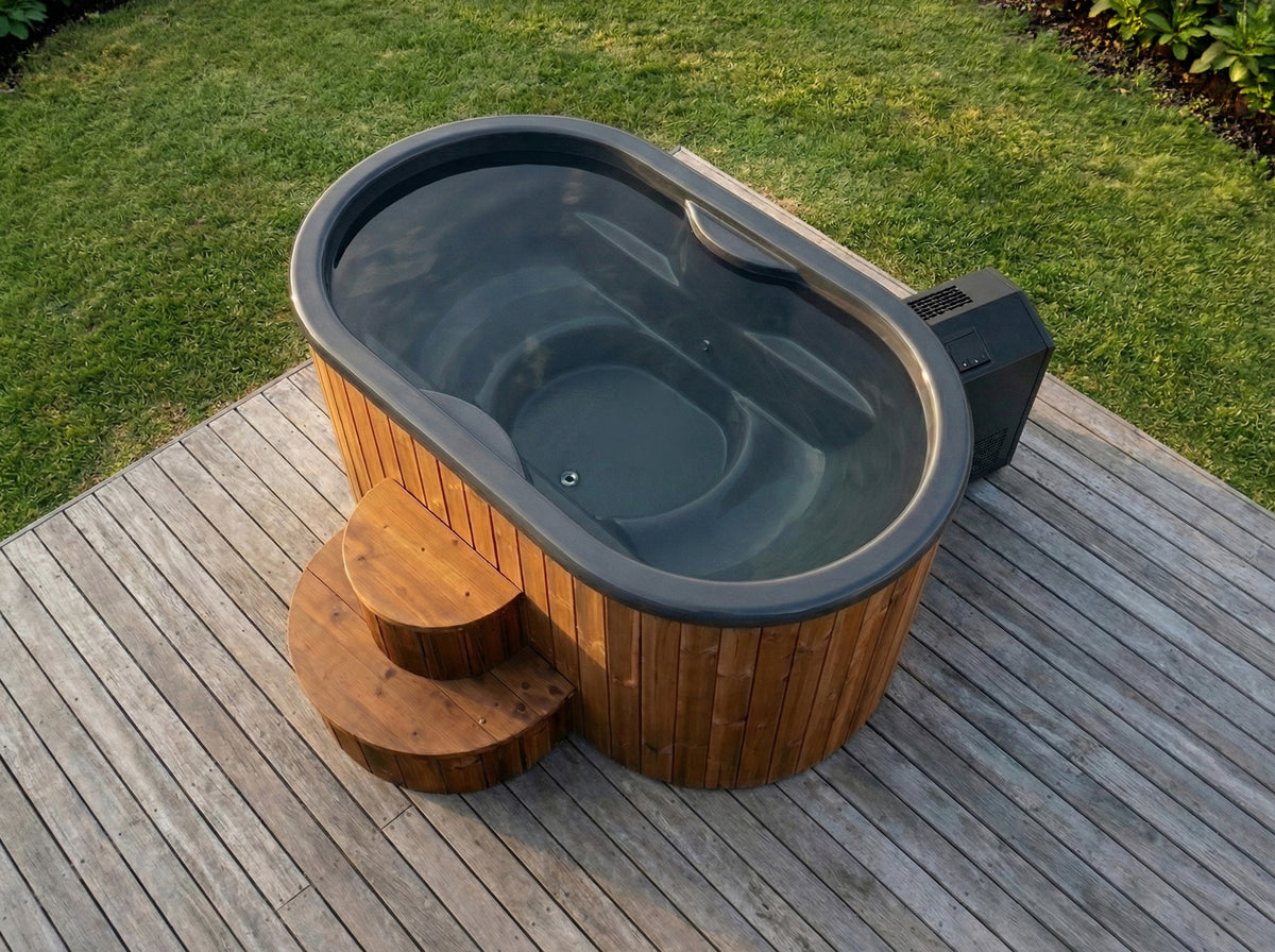 SaunaLife Model S2C, 2 Person Immersion Tub + Chiller/Heater with chiller, view 16