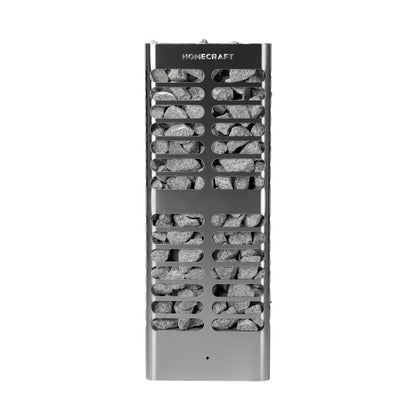 Homecraft Revive Slim sauna heater packed with stones
