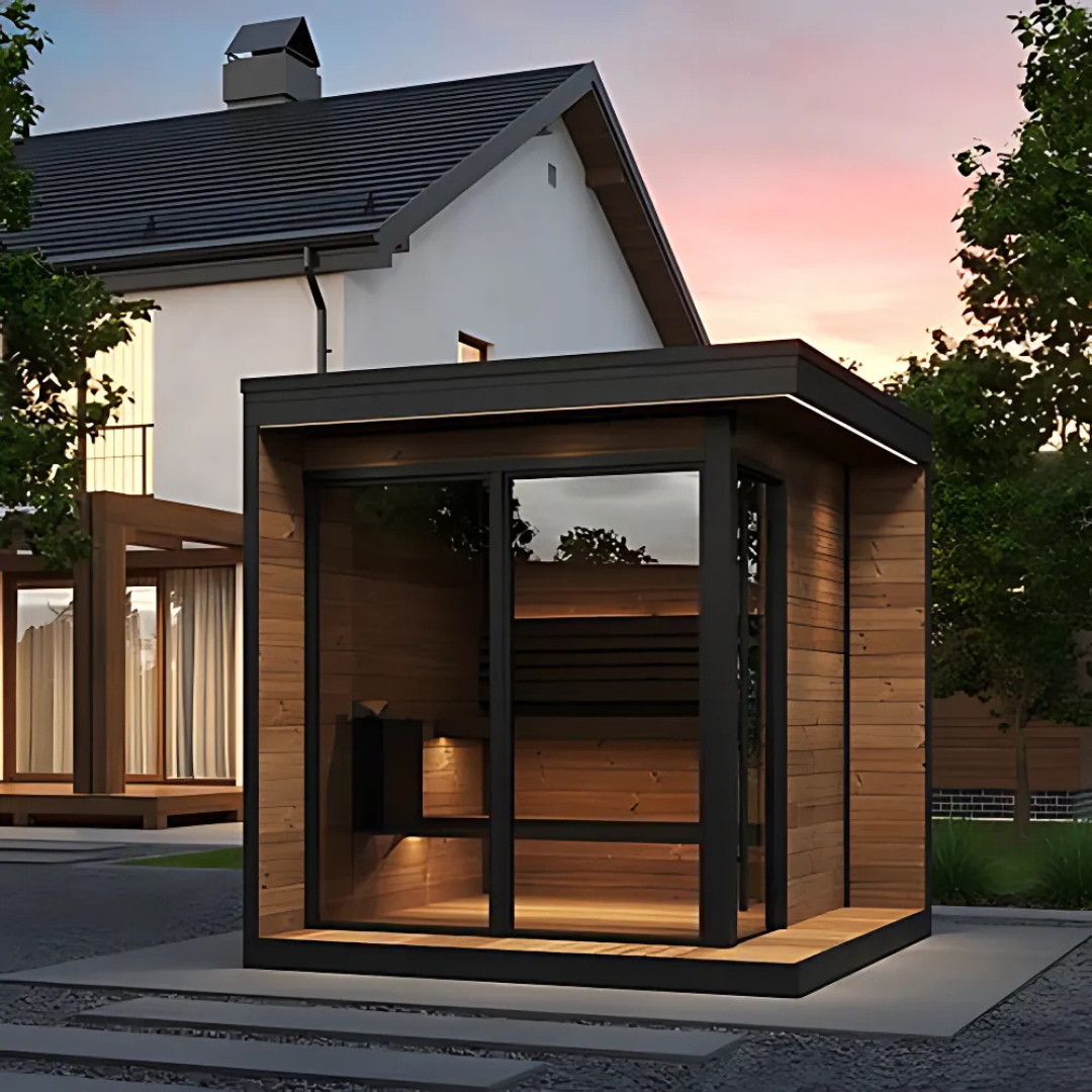 Garden Series Model GL6 | 6 Person Outdoor Sauna