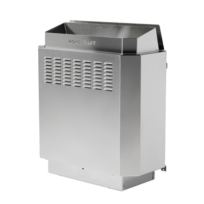 Homecraft H-Series sauna heater, side view