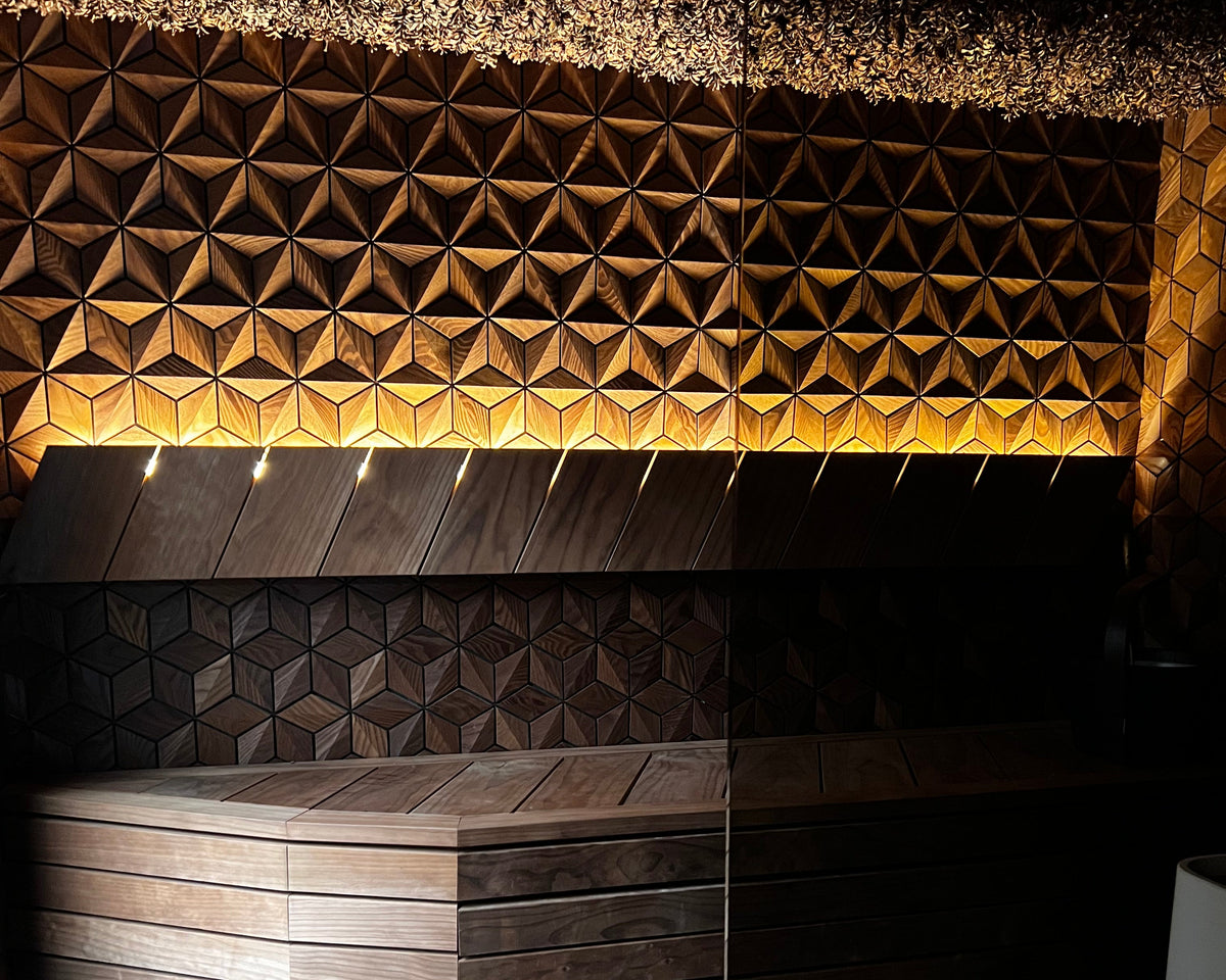 Sauna interior