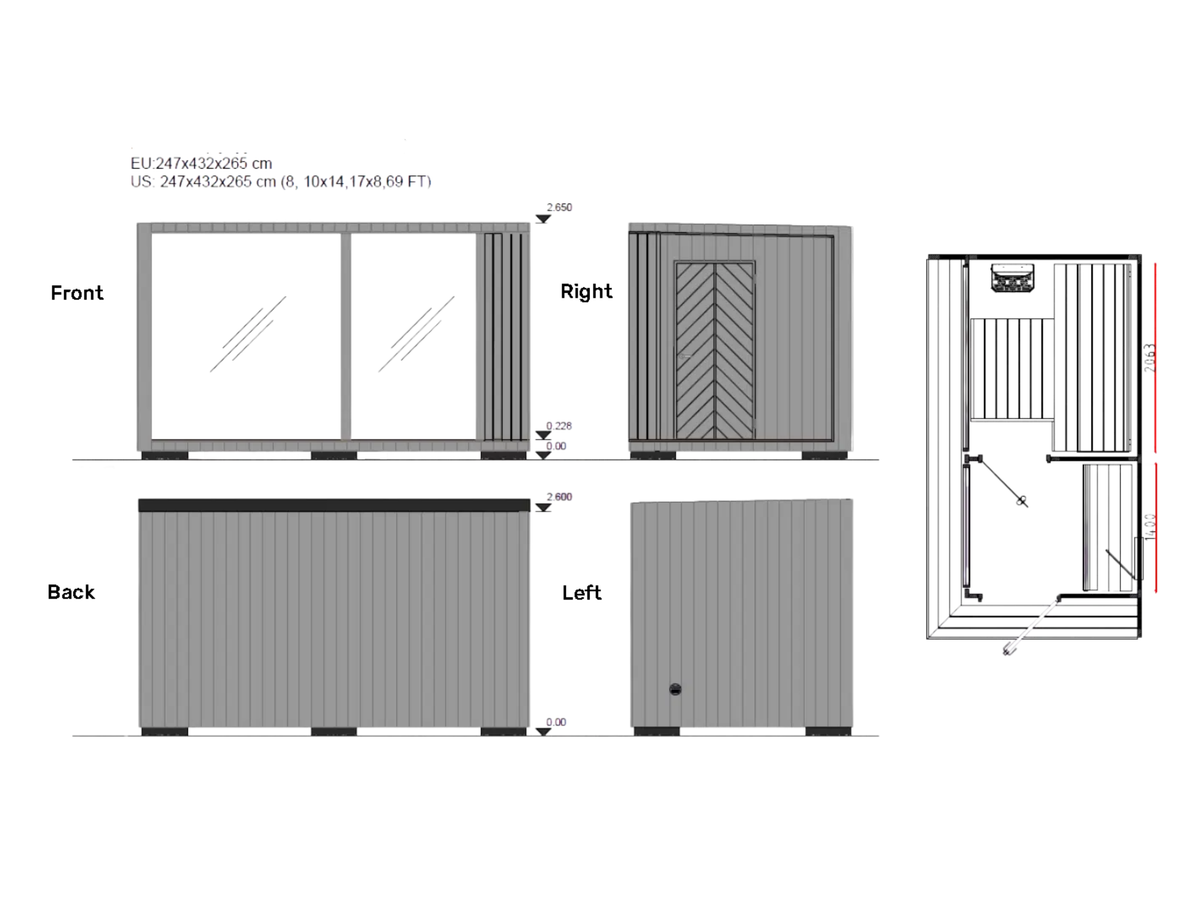 Nordic Elegance dimensions drawing