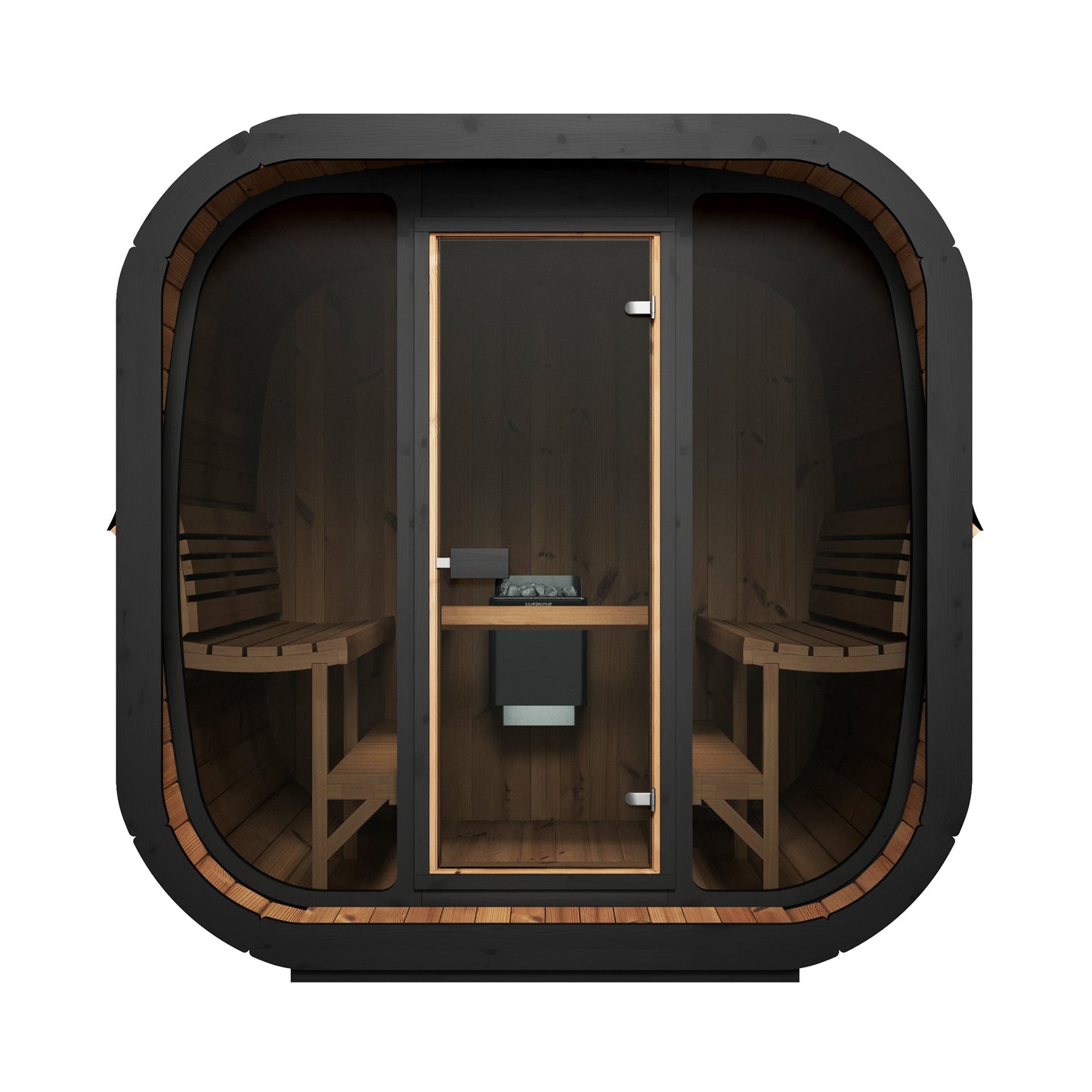 Cube-Series Model CL7G | 6 Person Cube Sauna
