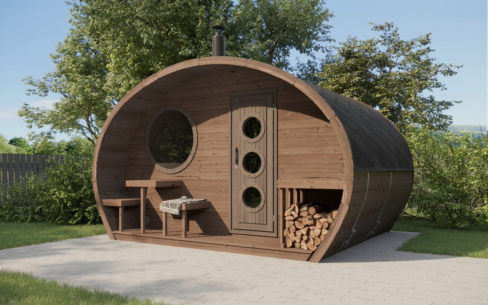 Garden G11 | 8-Person Outdoor Sauna Suite
