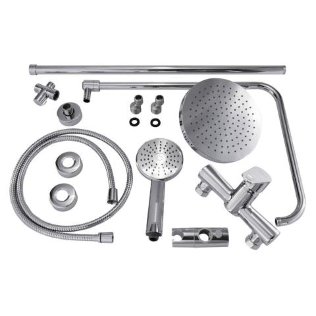 R3 shower fixture parts included in the kit