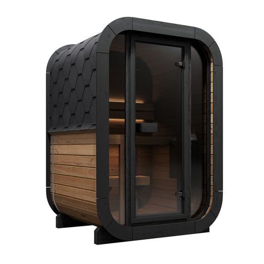 Cube-Series Model CL3G | 2 Person Cube Sauna