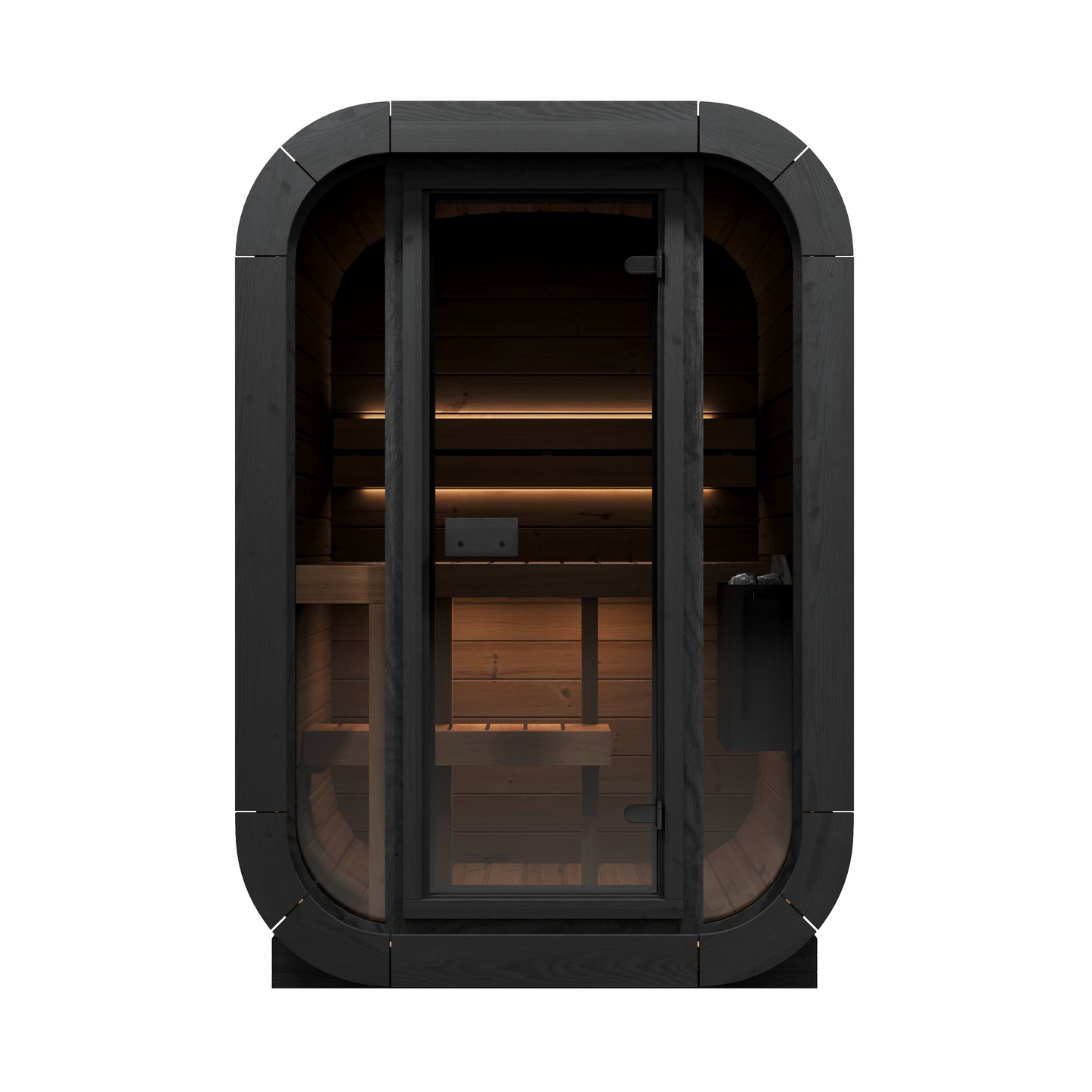 Cube-Series Model CL3G | 2 Person Cube Sauna