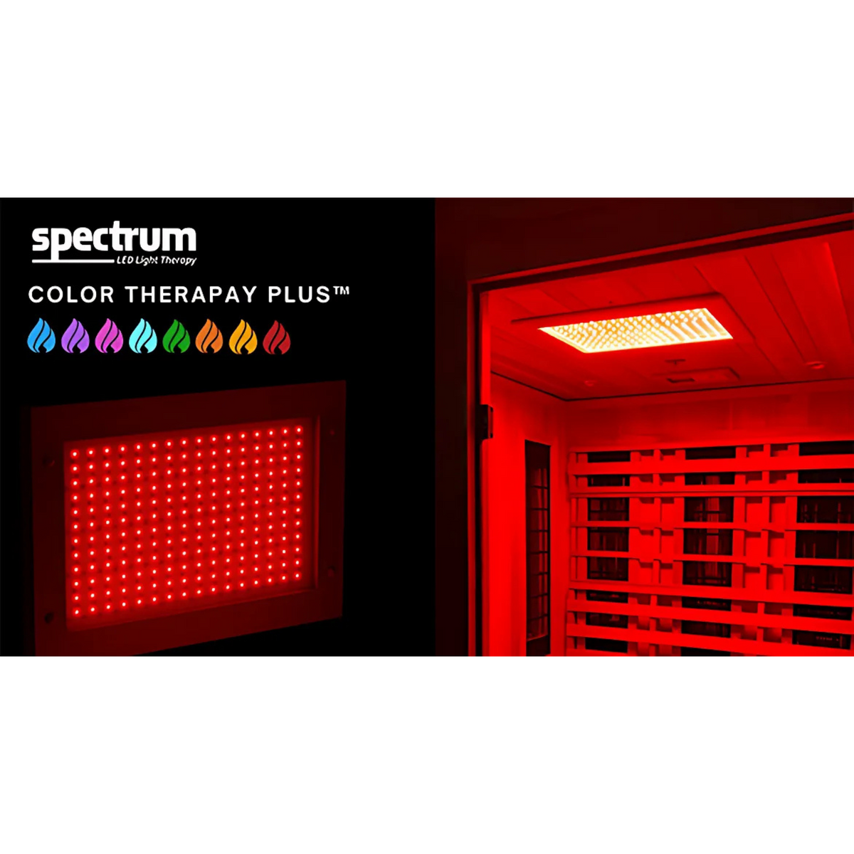 Red light therapy, built in