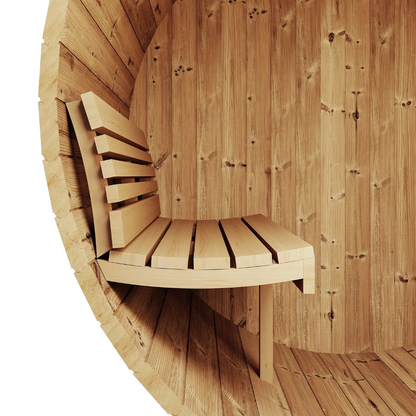 Ergo-Series Model E7 | 4 Person Barrel Sauna