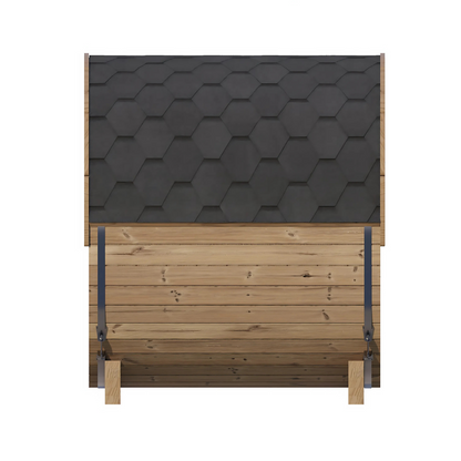 Ergo-Series Model E6W | 3 Person Barrel Sauna (With Window)