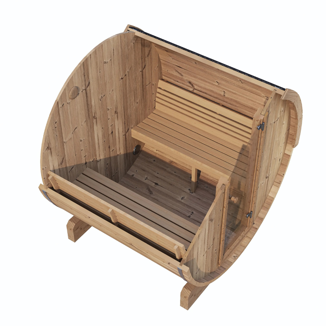 Ergo-Series Model E7 | 4 Person Barrel Sauna