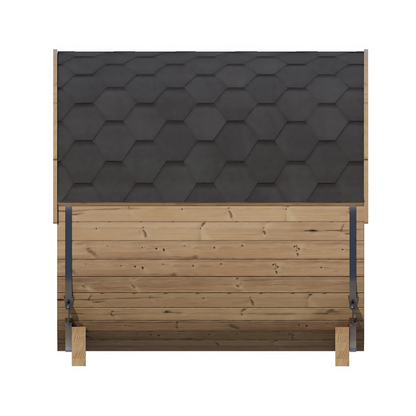 Ergo-Series Model E7G | 4 Person Barrel Sauna