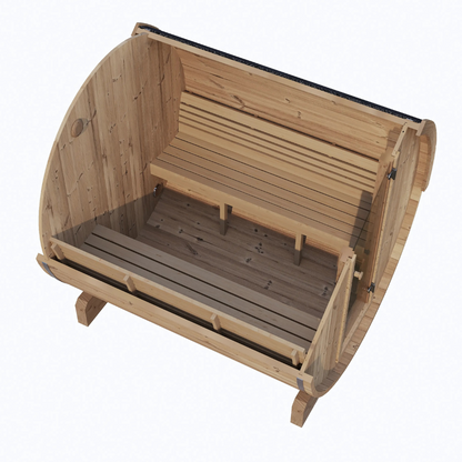 Ergo-Series Model E8 | 6 Person Barrel Sauna