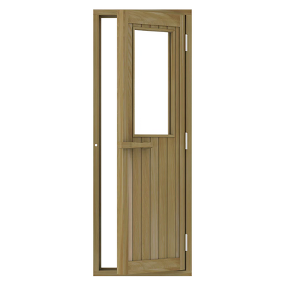 Homecraft Classic Cedar sauna door with tempered glass window