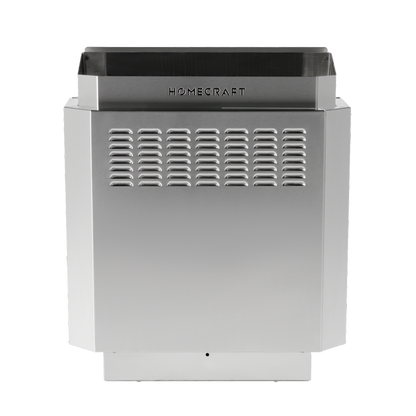 Homecraft H-Series wall-mounted stainless sauna heater