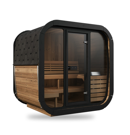 SaunaLife Model CL5G, 4 Person Cube Sauna, view 1