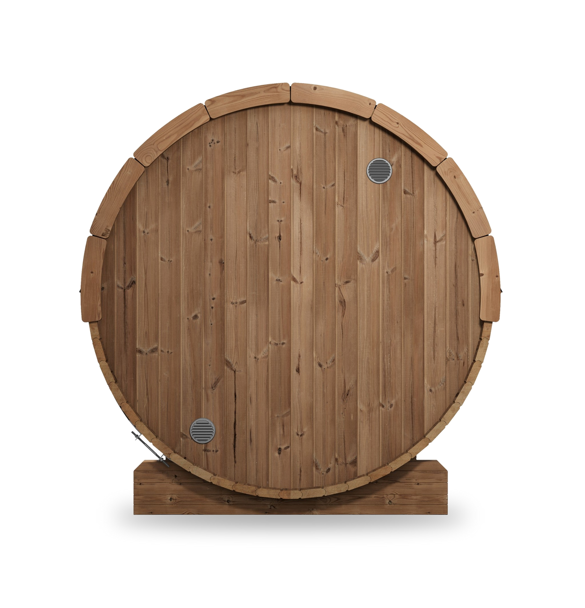 SaunaLife Model E6, 3 Person Barrel Sauna, view 4
