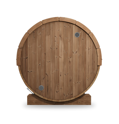 SaunaLife Model E6, 3 Person Barrel Sauna, view 4