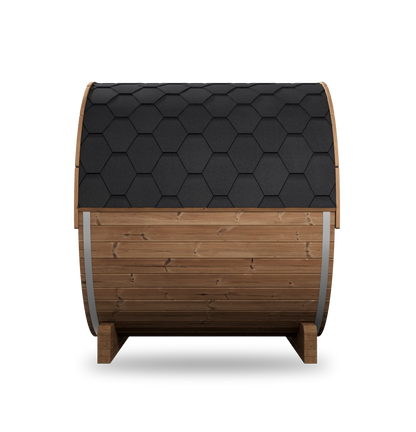 SaunaLife Model E7, 4 Person Barrel Sauna, view 5
