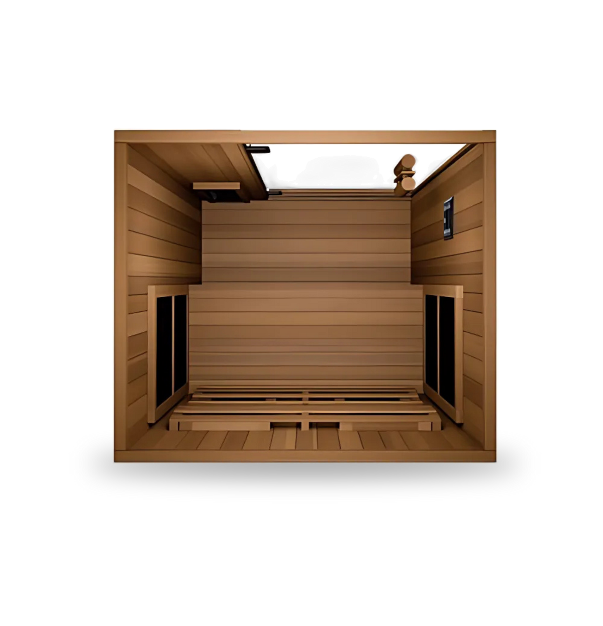 Finnmark FD-1 Full-Spectrum Infrared Sauna, 1-person infrared sauna, alternate view