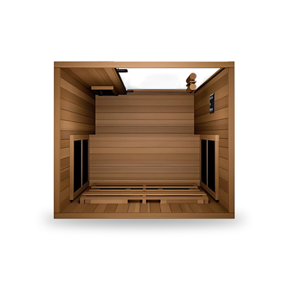Finnmark FD-1 Full-Spectrum Infrared Sauna, 1-person infrared sauna, alternate view