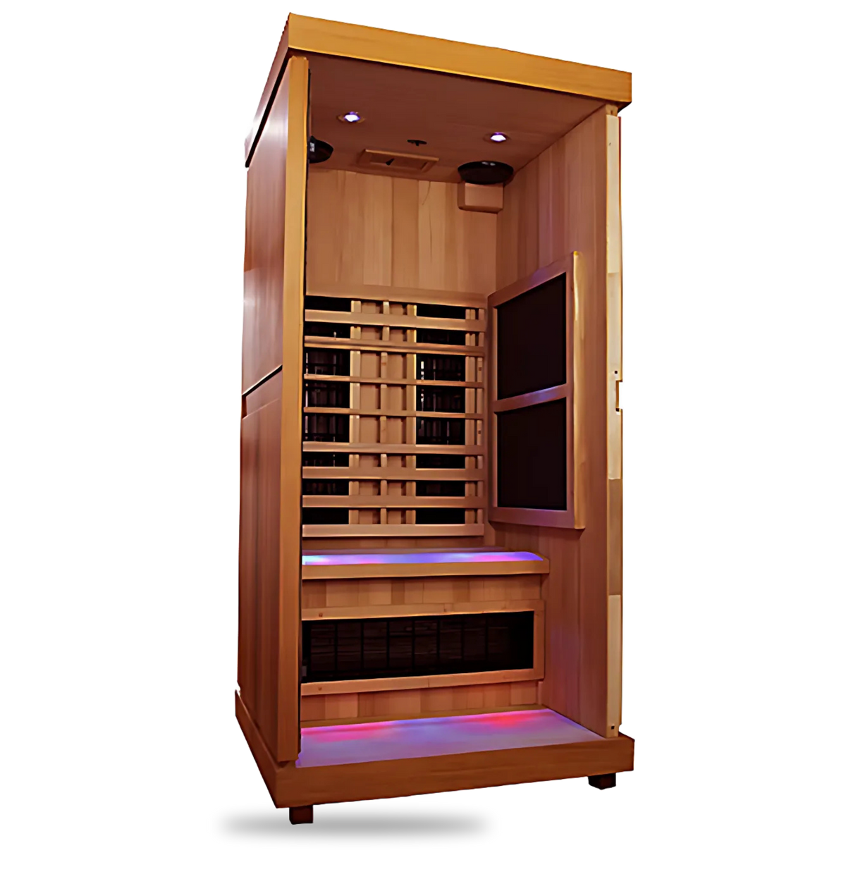 Finnmark FD-1 Full-Spectrum Infrared Sauna, 1-person infrared sauna, feature detail