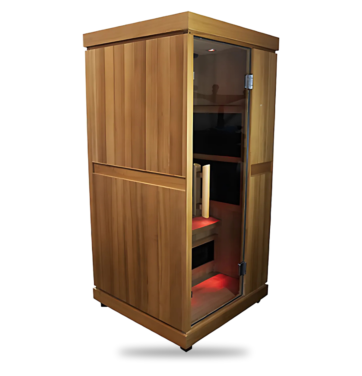 Finnmark FD-1 Full-Spectrum Infrared Sauna, 1-person infrared sauna, design detail