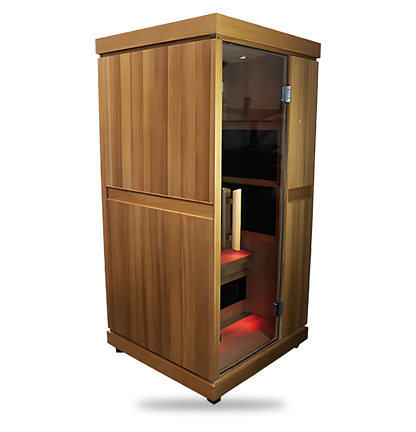 Finnmark FD-1 Full-Spectrum Infrared Sauna, 1-person infrared sauna, design detail