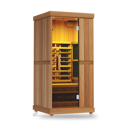 Finnmark FD-1 Full-Spectrum Infrared Sauna, 1-person infrared sauna, additional detail