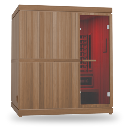 FD-5 Trinity XL | 4-Person Infrared + Steam Sauna