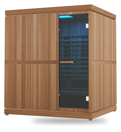 FD-5 Trinity XL | 4-Person Infrared + Steam Sauna